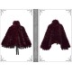 Blood Supply The Orphanage Faux Fur Cape(Full Payment Without Shipping)